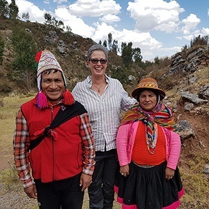 Monika Hein in Peru
